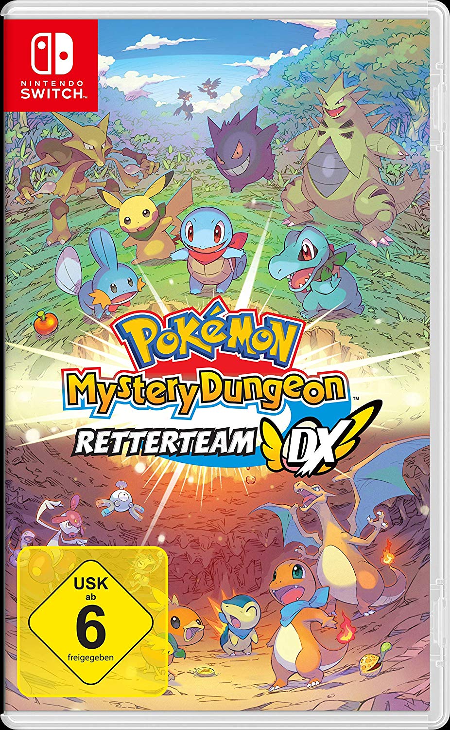 Pokemon Mystery Dungeon: Retterteam DX - PAL Packshot