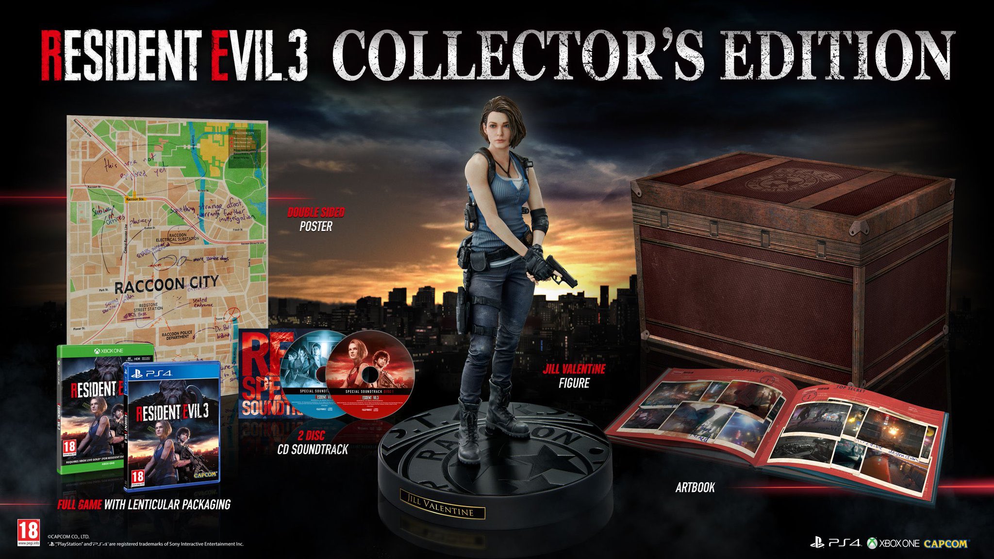 Resident Evil 3 Collector's Edition - Bilder PS4 XO