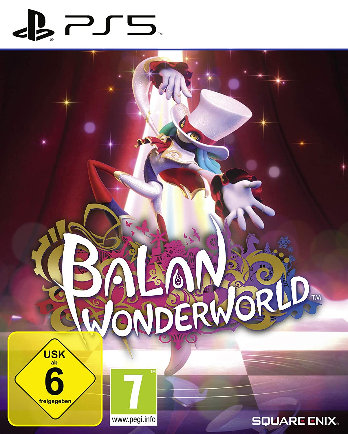 Balan Wonderworld - PS5 PAL Packshot