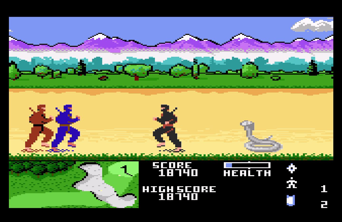 Fatal Run, Food Fight, Ninja Golf Screenshots Bilder