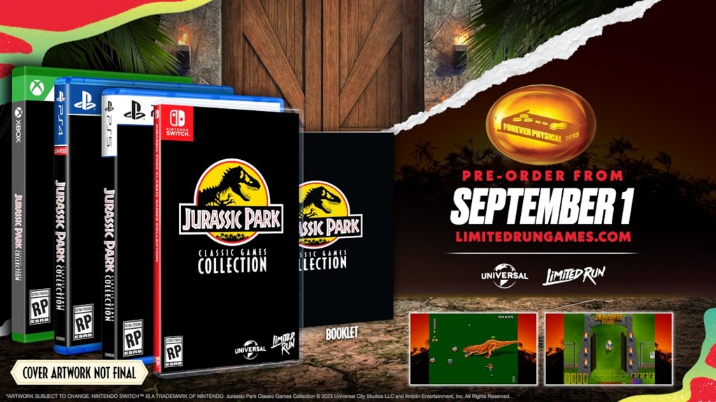 Jurassic Park Classic Games Collection von Limited Run Games enthüllt Screenshots Bilder