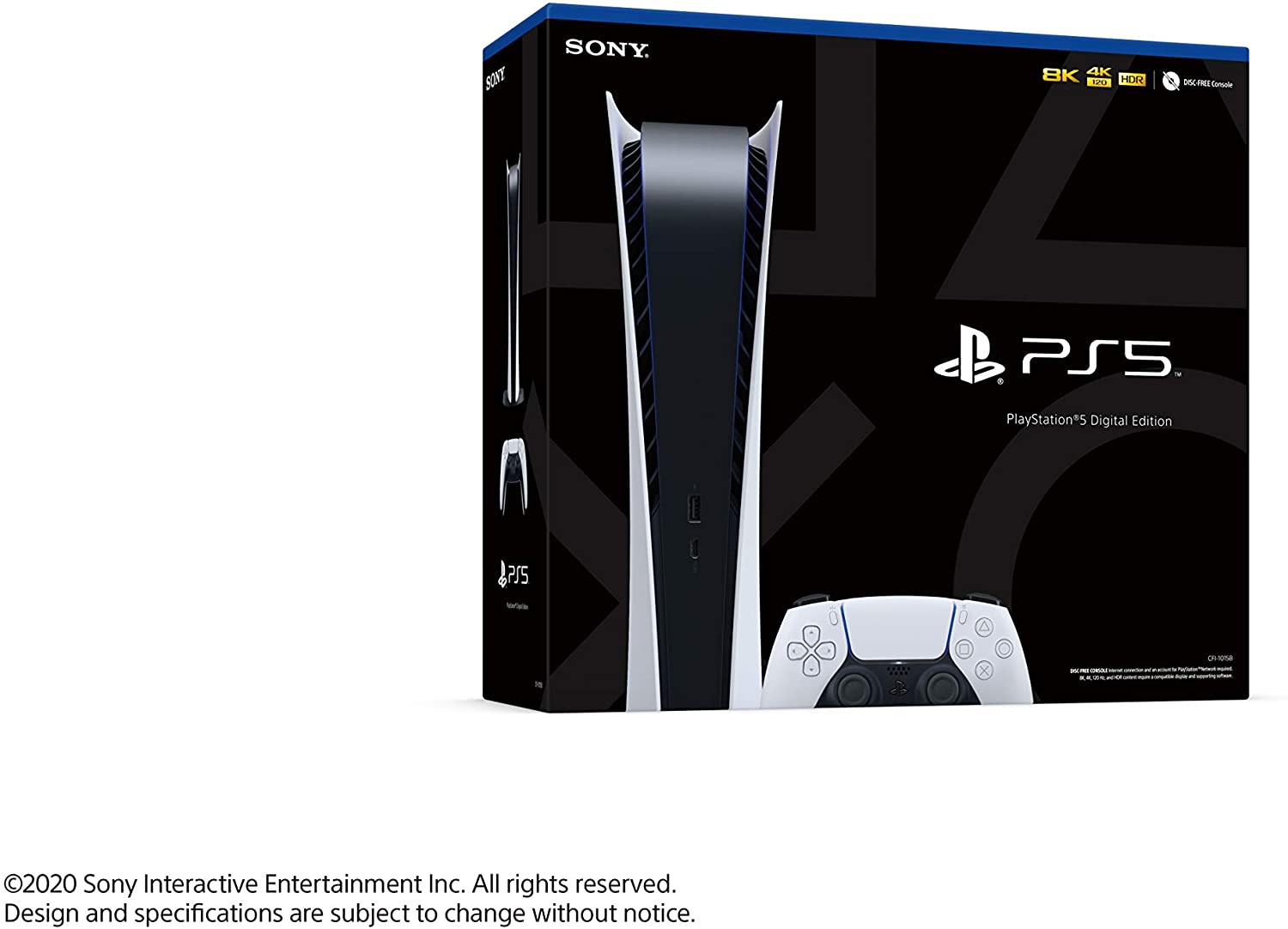 PlayStation 5 Packshots USA Box Arts