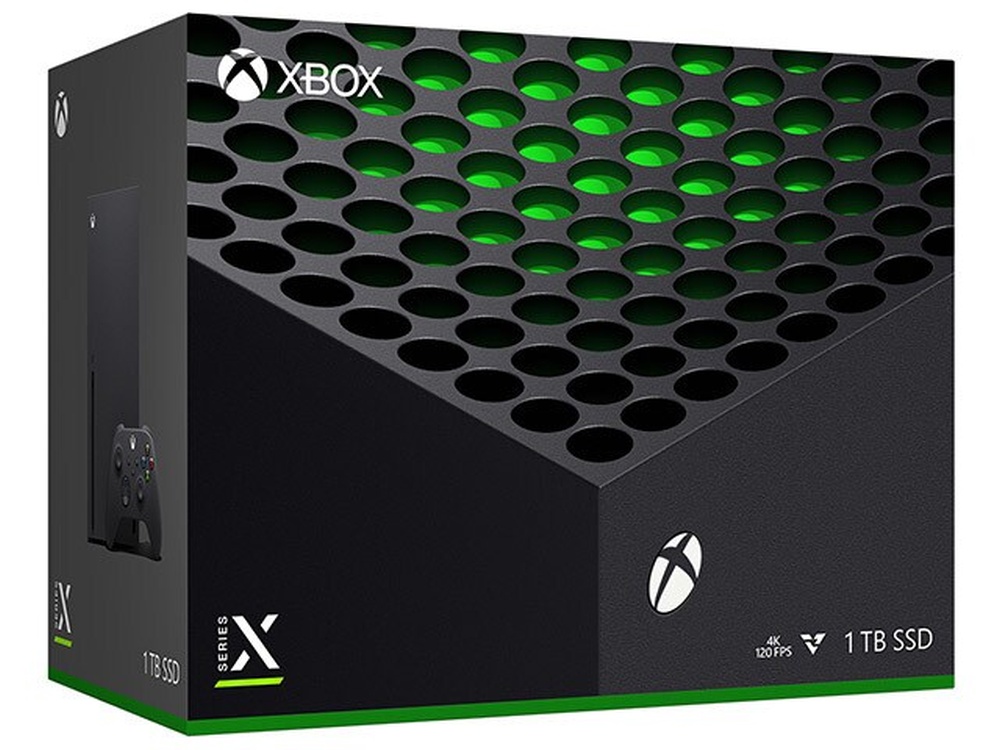 Xbox Series X - Verpackung Box Art