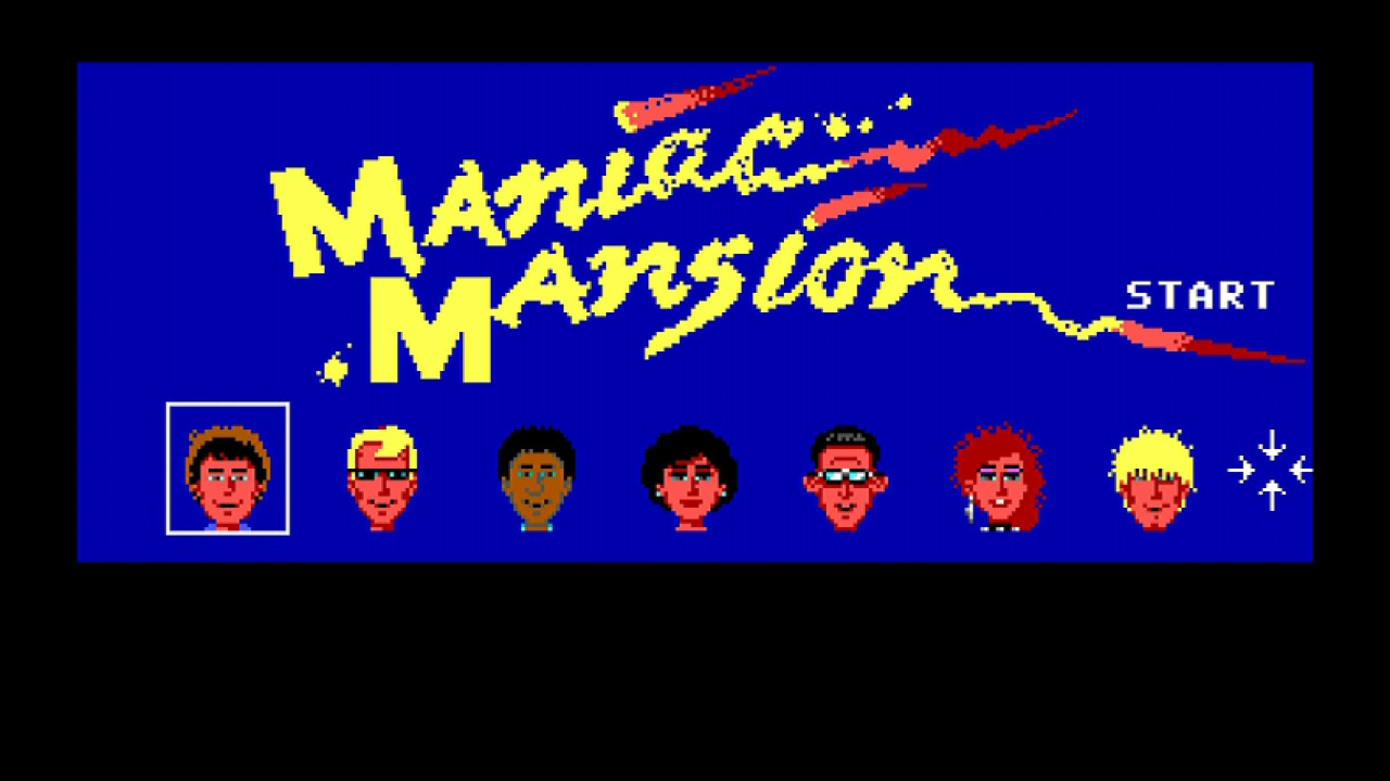 Maniac Mansion - Screenshots Bilder - C64 Amiga ST PC NES