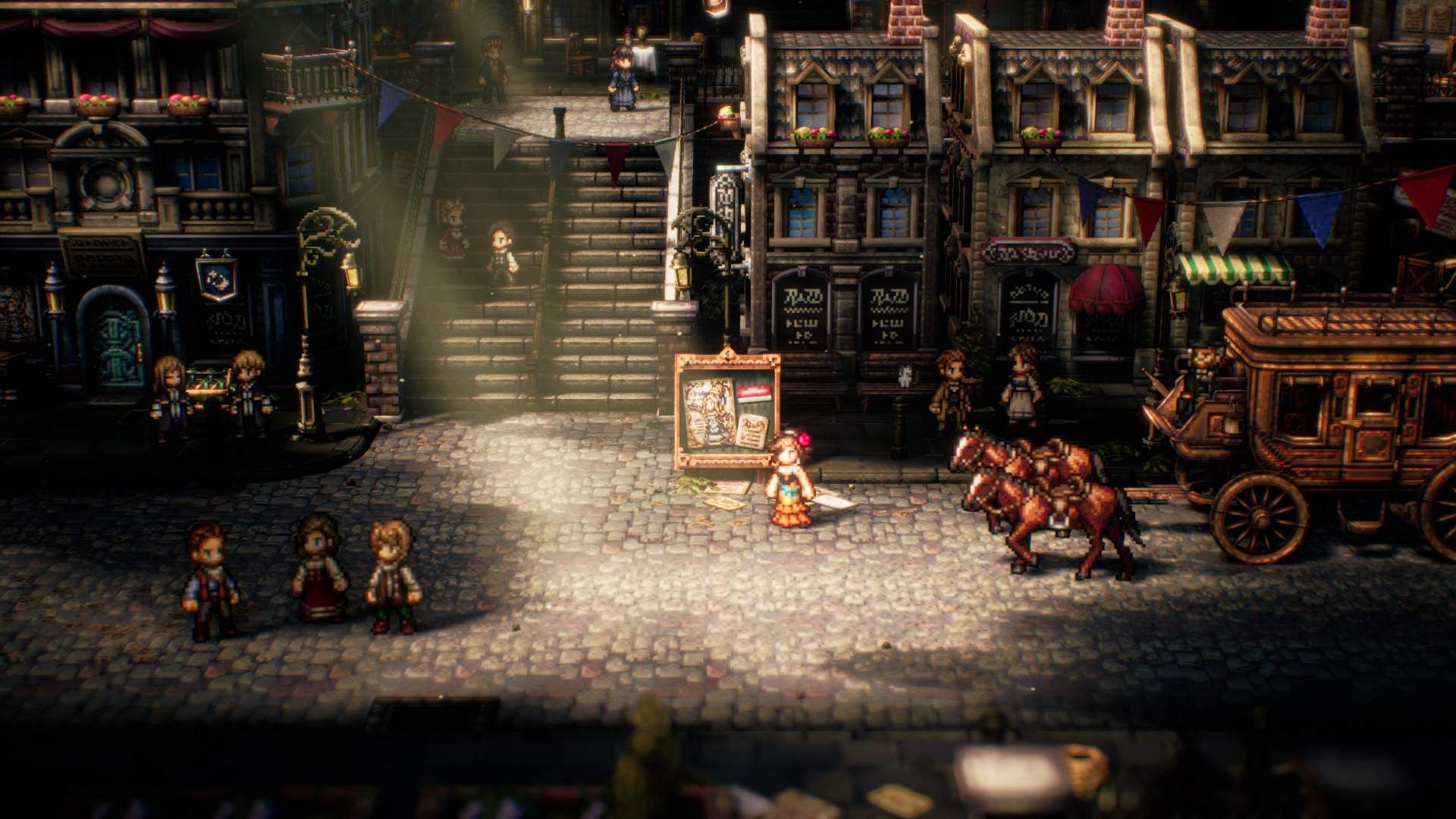 Octopath Traveler - Screenshots Bilder PS5 PS4 Switch