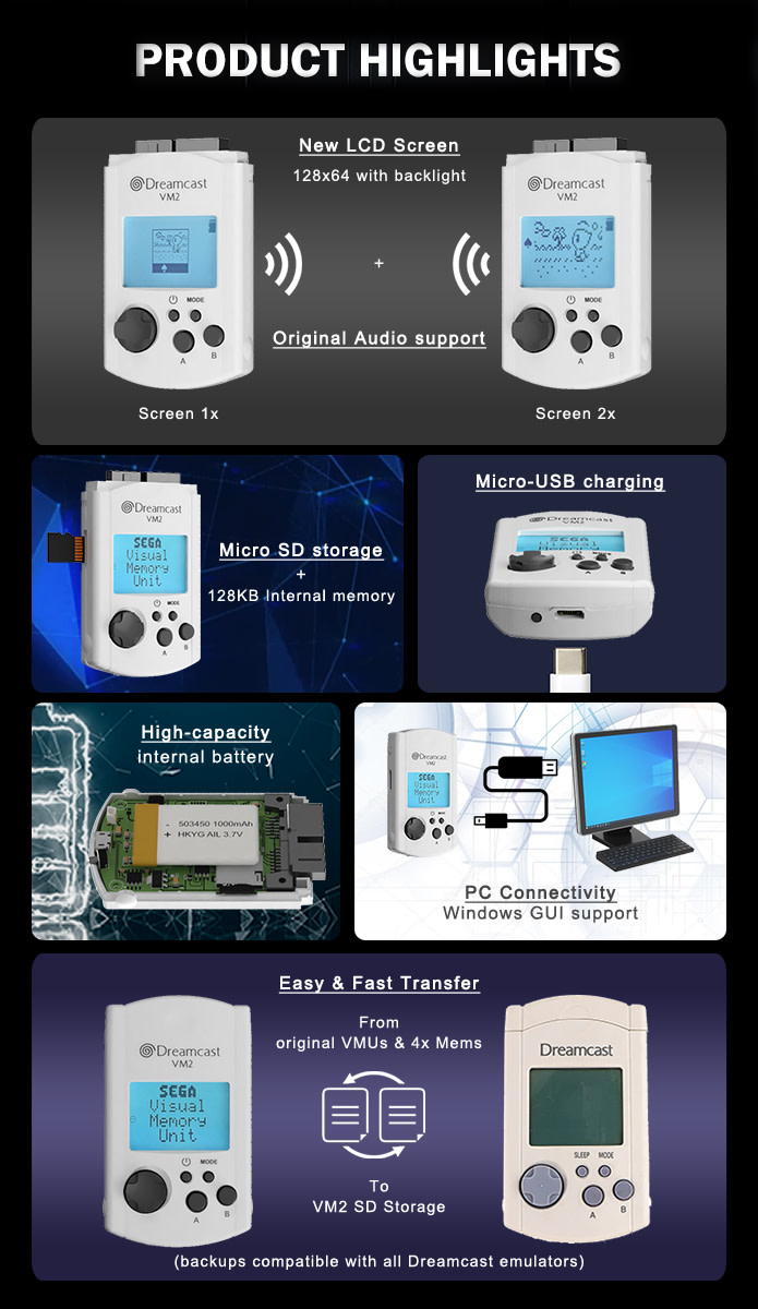 VM2 - Fotos Screenshots Indiegogo Dreamcast