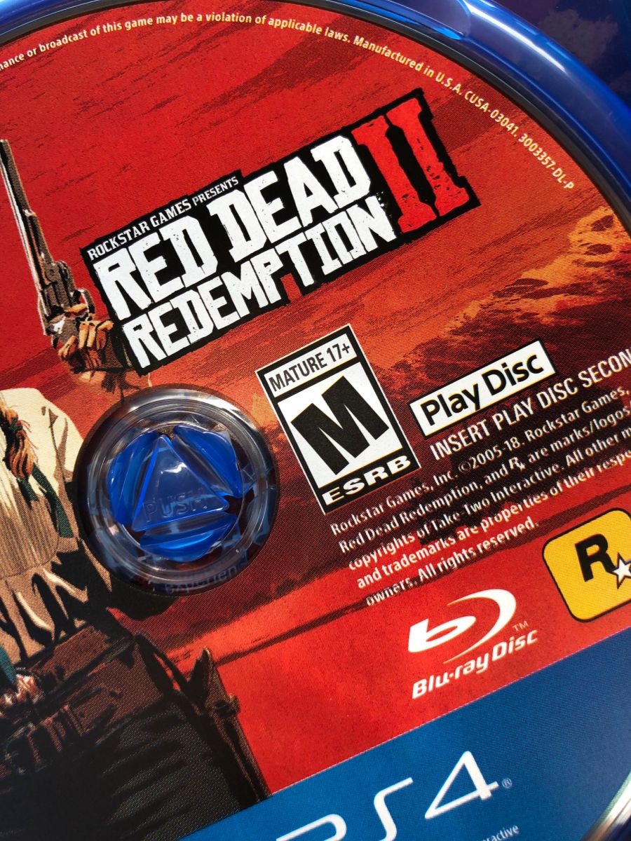 Red Dead Redemption 2 - Play und Data Disc Fotos