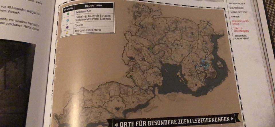 Red Dead Redemption 2 Weltkarte Map