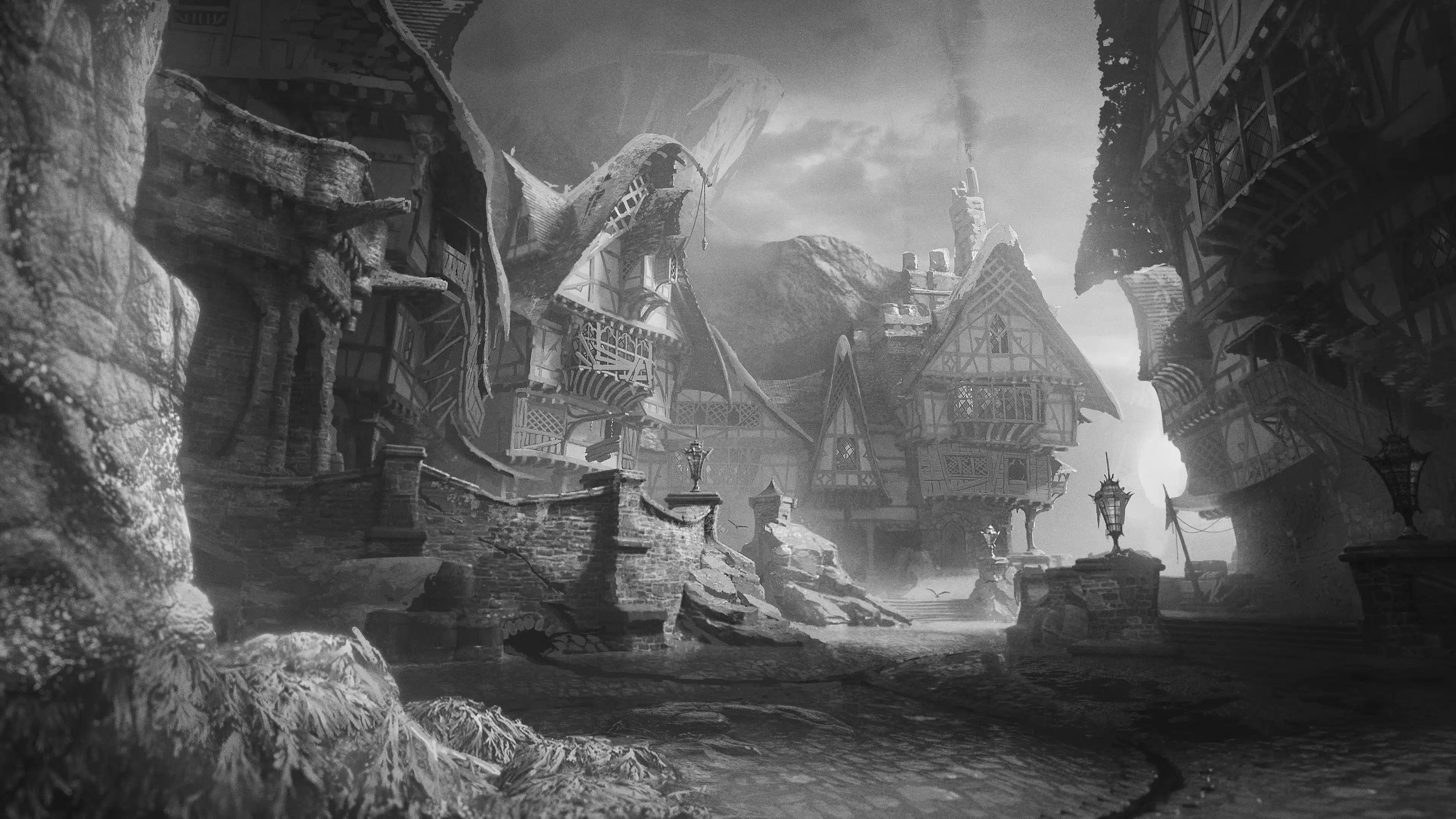 Fable Konzeptgrafiken Artworks Screenshots Bilder