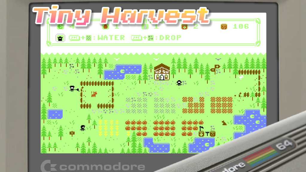Tiny Harvest C64 Screenshots Bilder