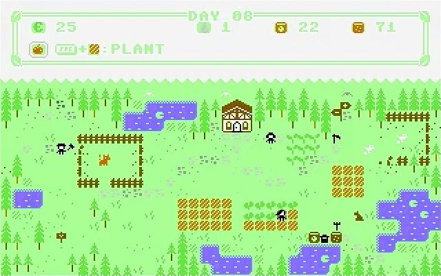Tiny Harvest C64 Screenshots Bilder