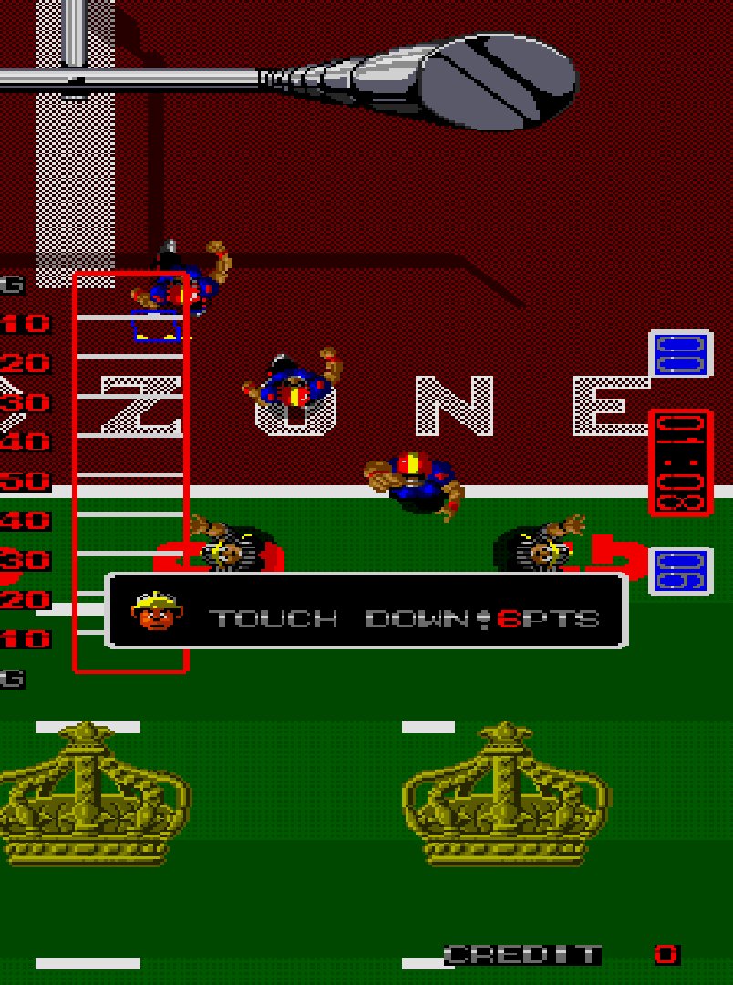 Arcade Archives Touchdown Fever Screenshots Bilder