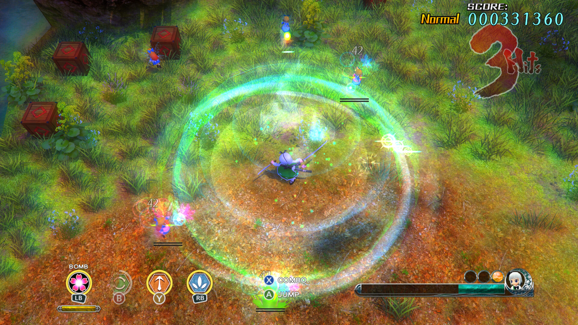 Touhou: Blossom Blade Screenshots Bilder