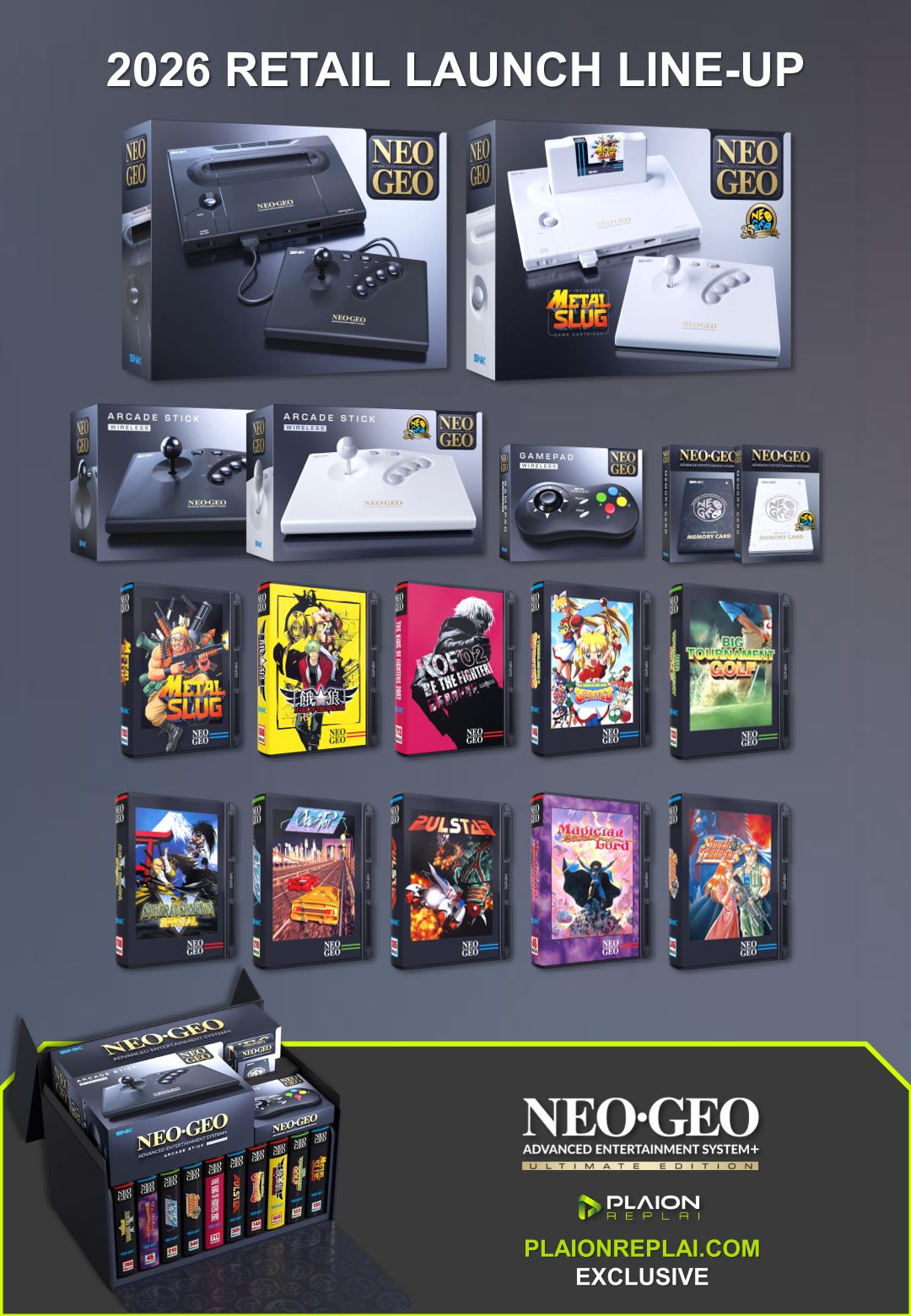 NEOGEO AES+ Screenshots Bilder