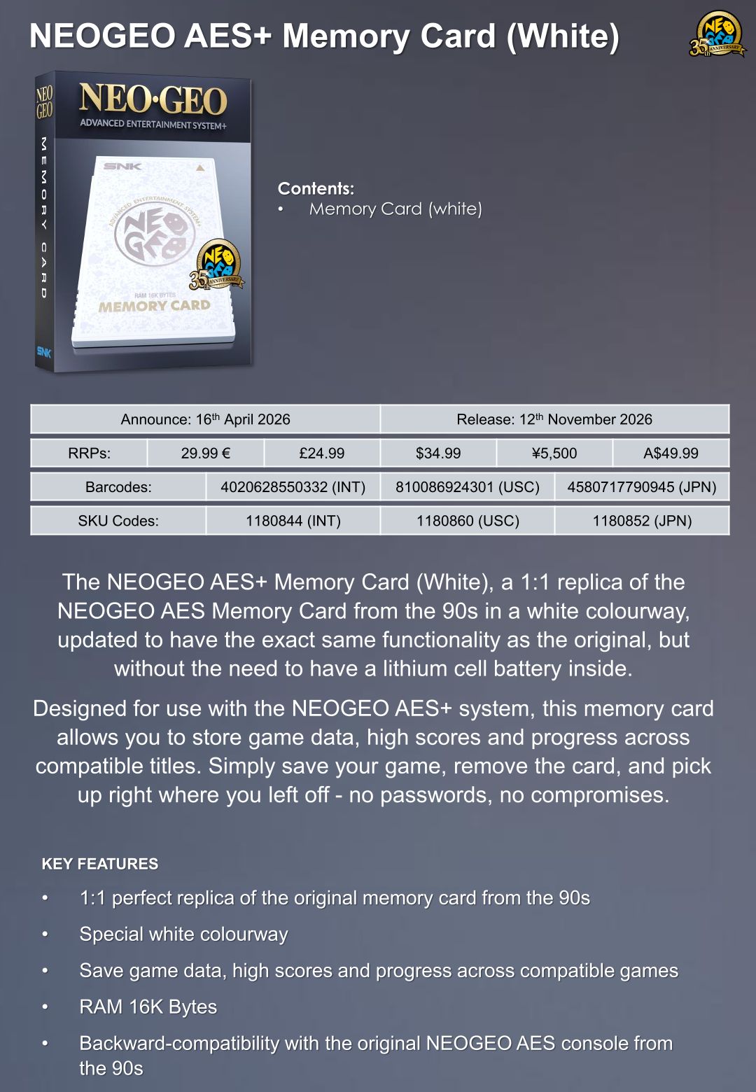 NEOGEO AES+ Screenshots Bilder