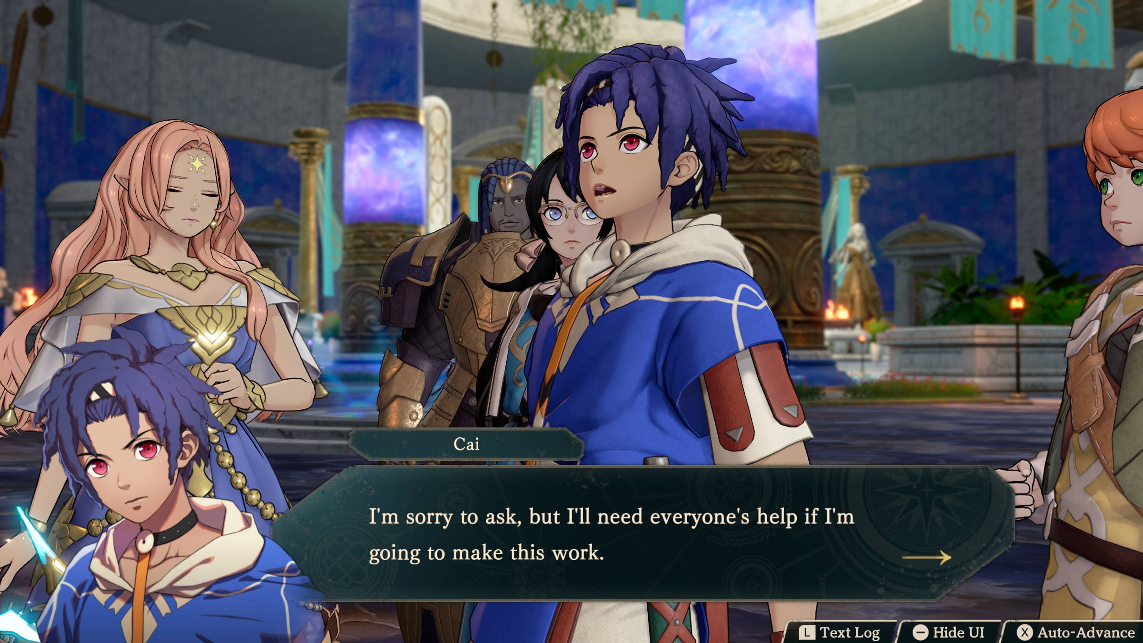 Fire Emblem: Fortune's Weave Screenshots Bilder