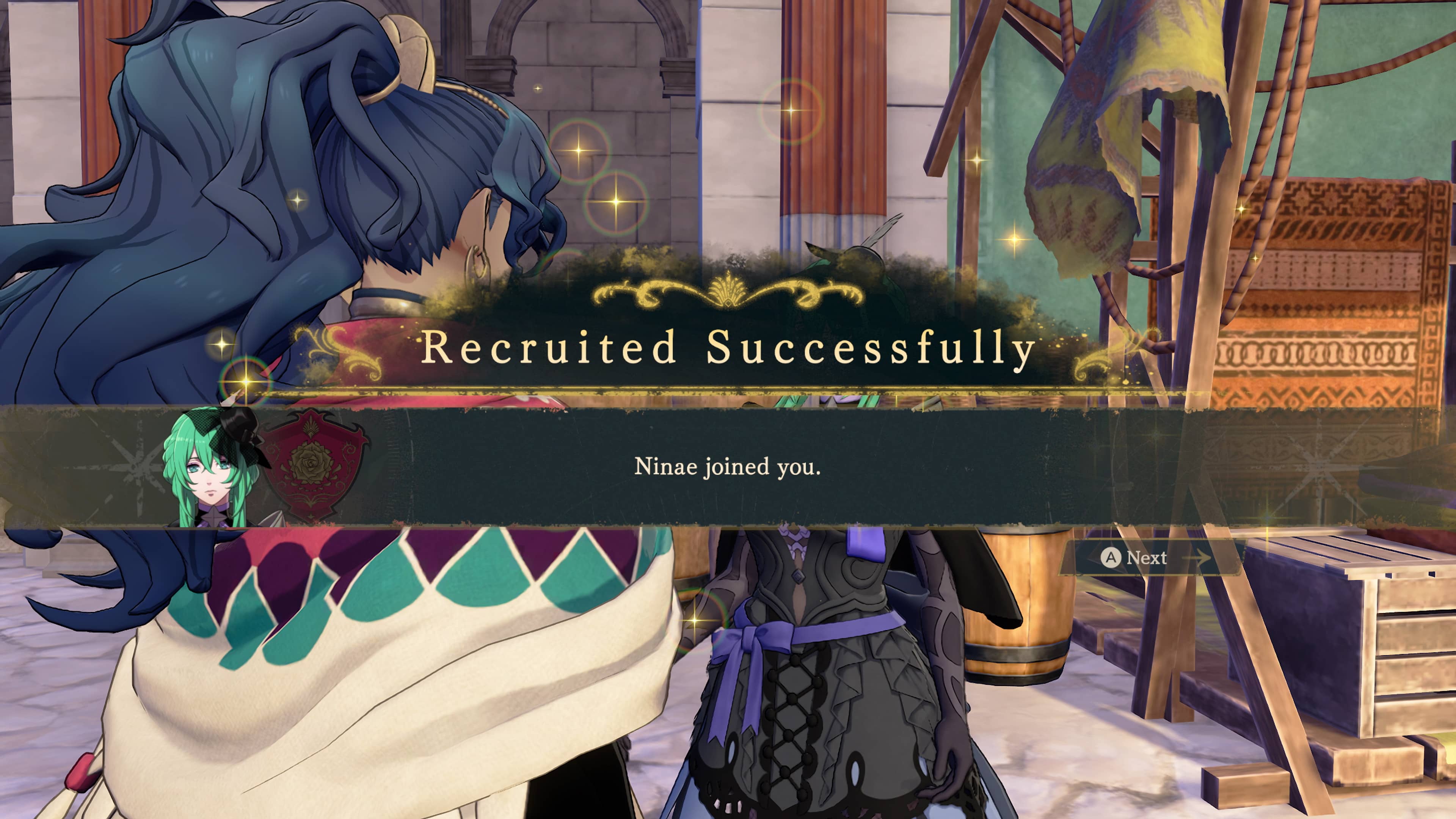 Fire Emblem: Fortune's Weave Screenshots Bilder
