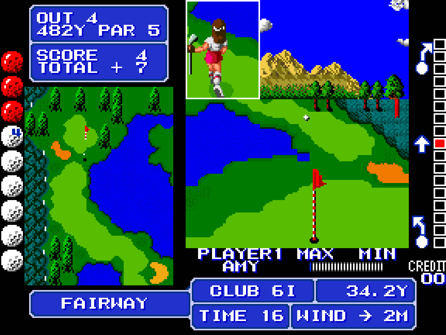 Fighting Golf Screenshots Bilder