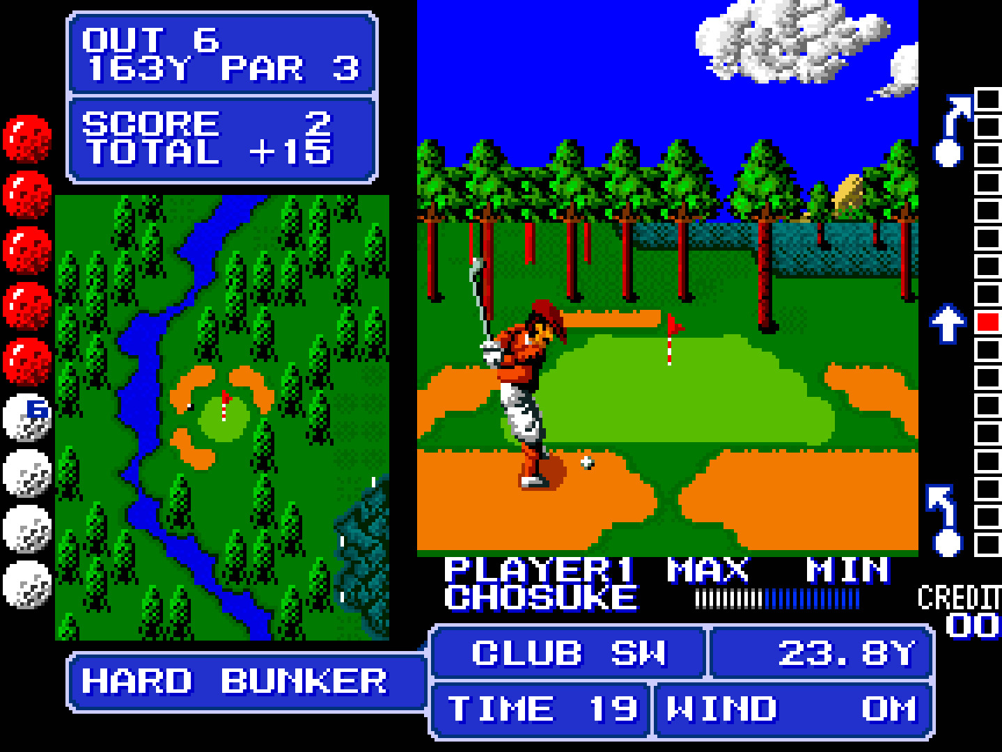 Fighting Golf Screenshots Bilder