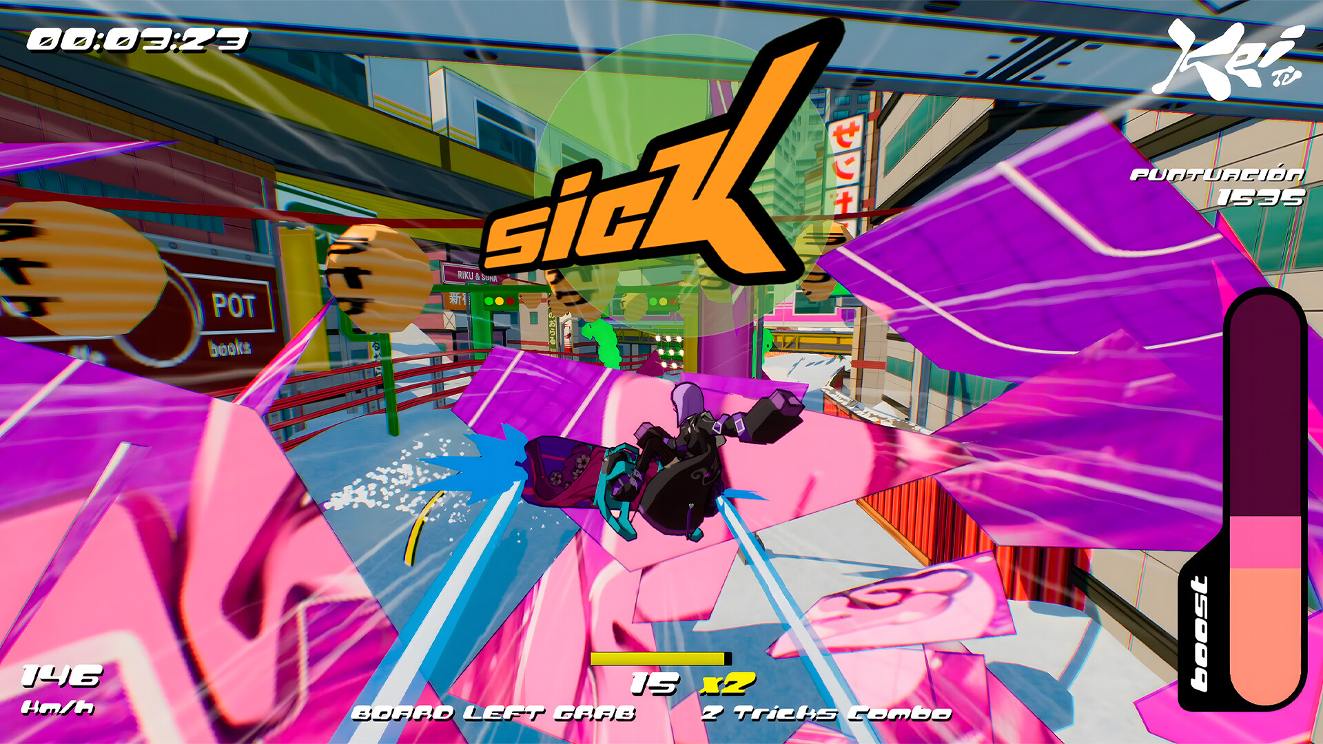 HYPERyuki: Snowboard Syndicate Screenshots Bilder