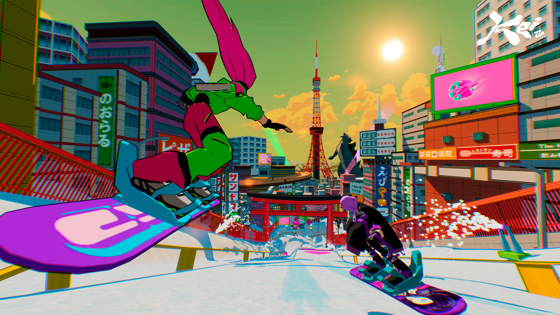 HYPERyuki: Snowboard Syndicate Screenshots Bilder