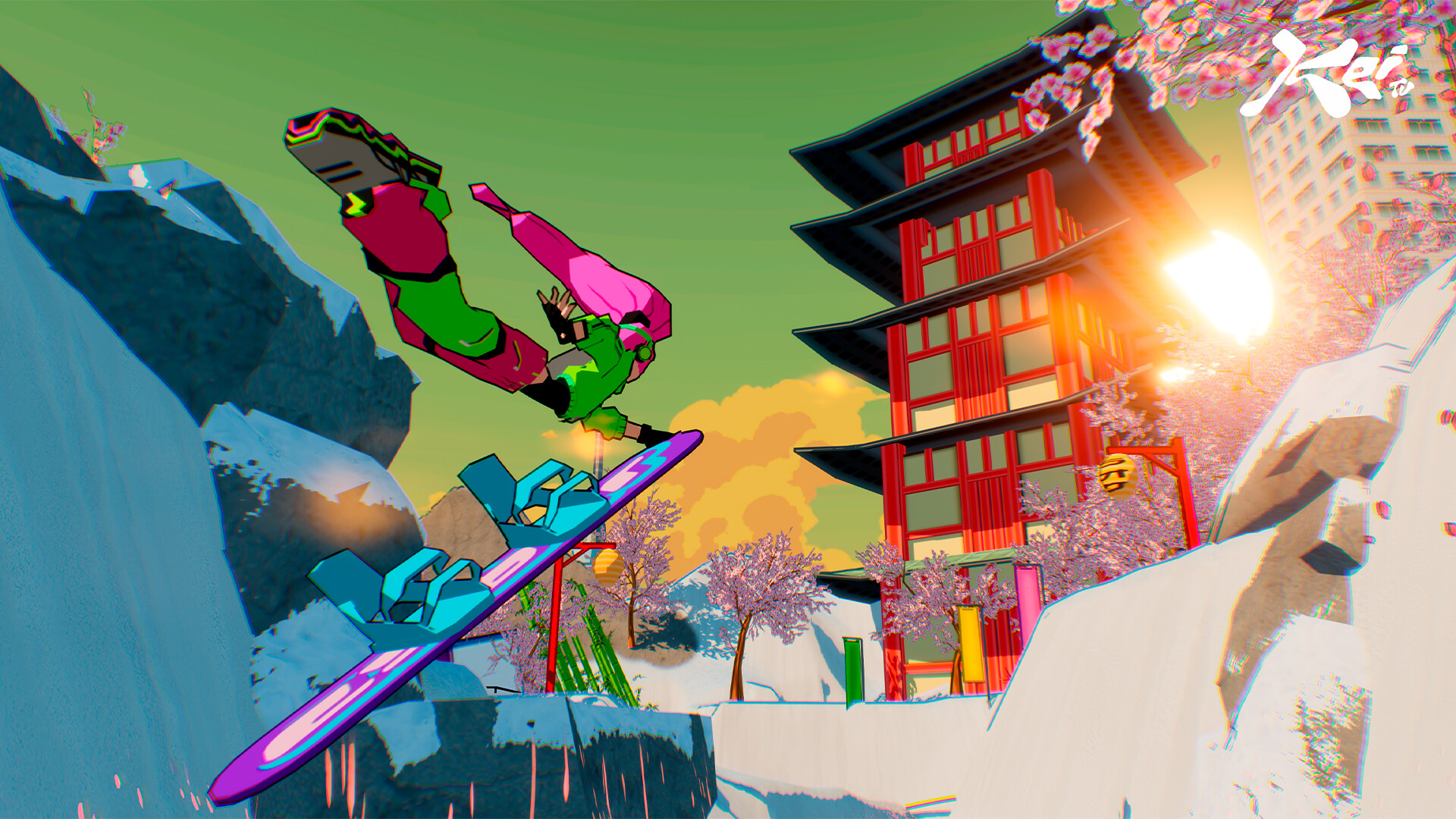 HYPERyuki: Snowboard Syndicate Screenshots Bilder